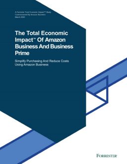 Der Total Economic Impact™ von Amazon Business und Business Prime